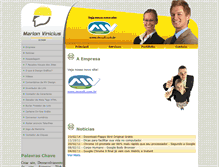 Tablet Screenshot of marlonvinicius.com.br